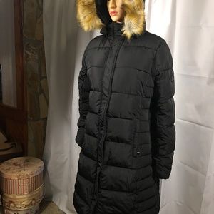 Spire By Galaxy Women's Parka with Detachable Hood